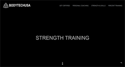 Desktop Screenshot of bodytechusa.com